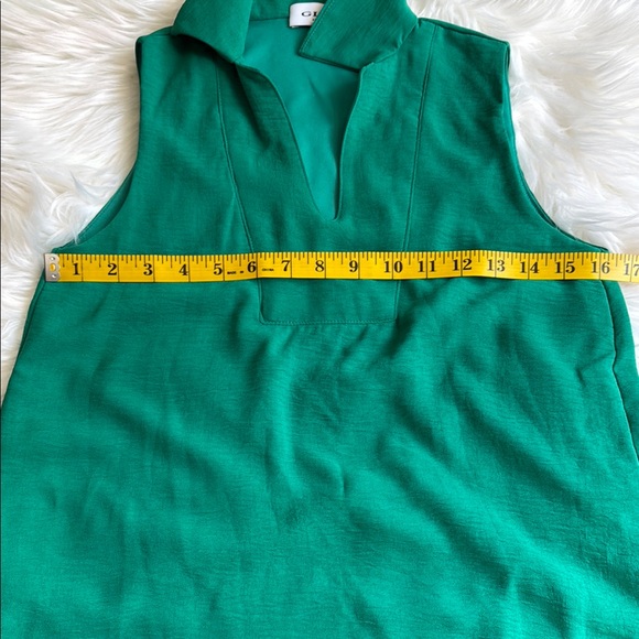 Gilli NWOT Green Sleeveless Dress - Picture 7 of 8